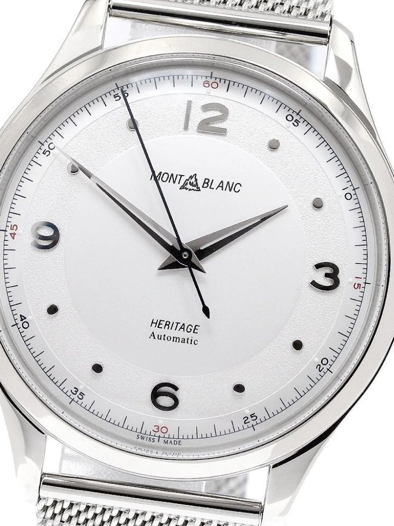 Montblanc Heritage 119945 Silver Dial Automatic Mens Watch949779